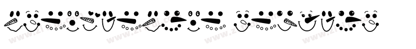 FreckleFace Regular字体转换
